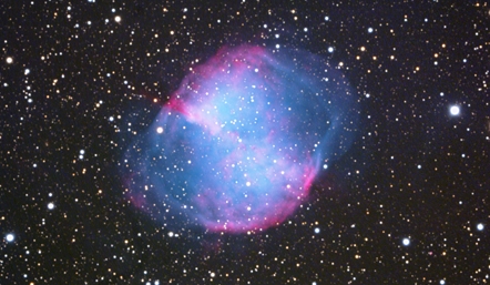 M27　あれい状星雲
