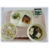 ９月１３日（火）　さば味噌　からし和え