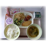 １０月５日(水）　中学３年生　バイキング給食