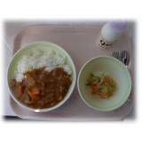 １月２０日（金）　カレーライス　大根サラダ