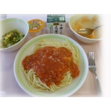 ５月２８日　スパゲティトマトソース