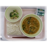 ５月１１日（木）　カレーうどん　ごま和え