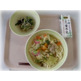 3月15日（木）　ほうとう風うどん　磯和え