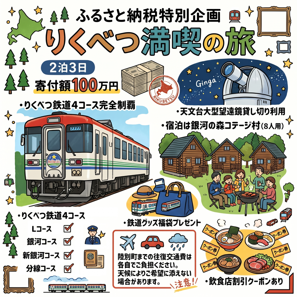 りくべつ満喫の旅