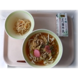 7月12日（木）　山菜うどん　切干大根のごま和え