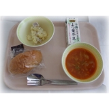 7月25日（水）フランスパン（代替食）