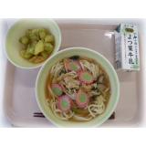 6月18日（木）　きつねうどん　青のりポテト