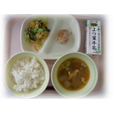 8月31日（月）　鶏の味噌焼き（代替食）