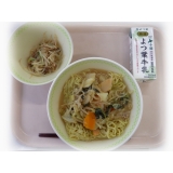 5月27日（木）　みそラーメン　きのこの中華和え