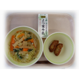 10月21日（木）　みそラーメン　揚げギョーザ