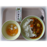 10月29日（金）　トウキ入りカレー　フルーツポンチ