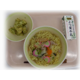 12月16日（木）　塩ラーメン　青のりポテト