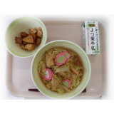 2月17日（木）　しょうゆラーメン　大学芋