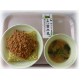 3月17日（木）　ジャージャー麺　ワンタンスープ