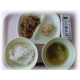 6月6日（月）　たらの西京漬け　するめ入り切干大根の煮物　豆腐のみそ汁
