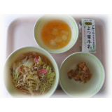 3月9日（木）　しょうゆラーメン　ザンタレ　フルーツポンチ