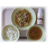 3月20日（月）　すき焼き風味　しょうゆ汁