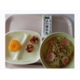 9月7日（木）　しょうゆラーメン　揚げしゅうまい　黄桃缶