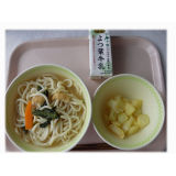 7月18日（木）田舎うどん　じゃがバター