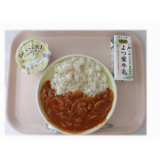 11月21日（金）　ポークハヤシライス　バターミルクヨーグルト