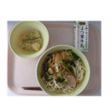 3月5日（木）　きつねうどん　ちくわの磯辺揚げ