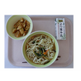 5月14日（木）　カレーうどん　青のりポテト