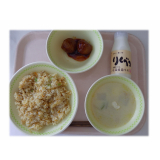 6月5日（金）　切干大根の混ぜごはん　肉団子　ミルク豚汁
