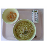 6月11日（木）　担々麵　ハリハリサラダ