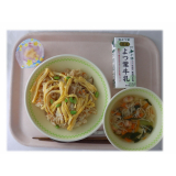 7月7日（火）　ちらし寿司　七夕そうめん汁　七夕デザート