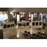 写真展の様子（天文台作品）